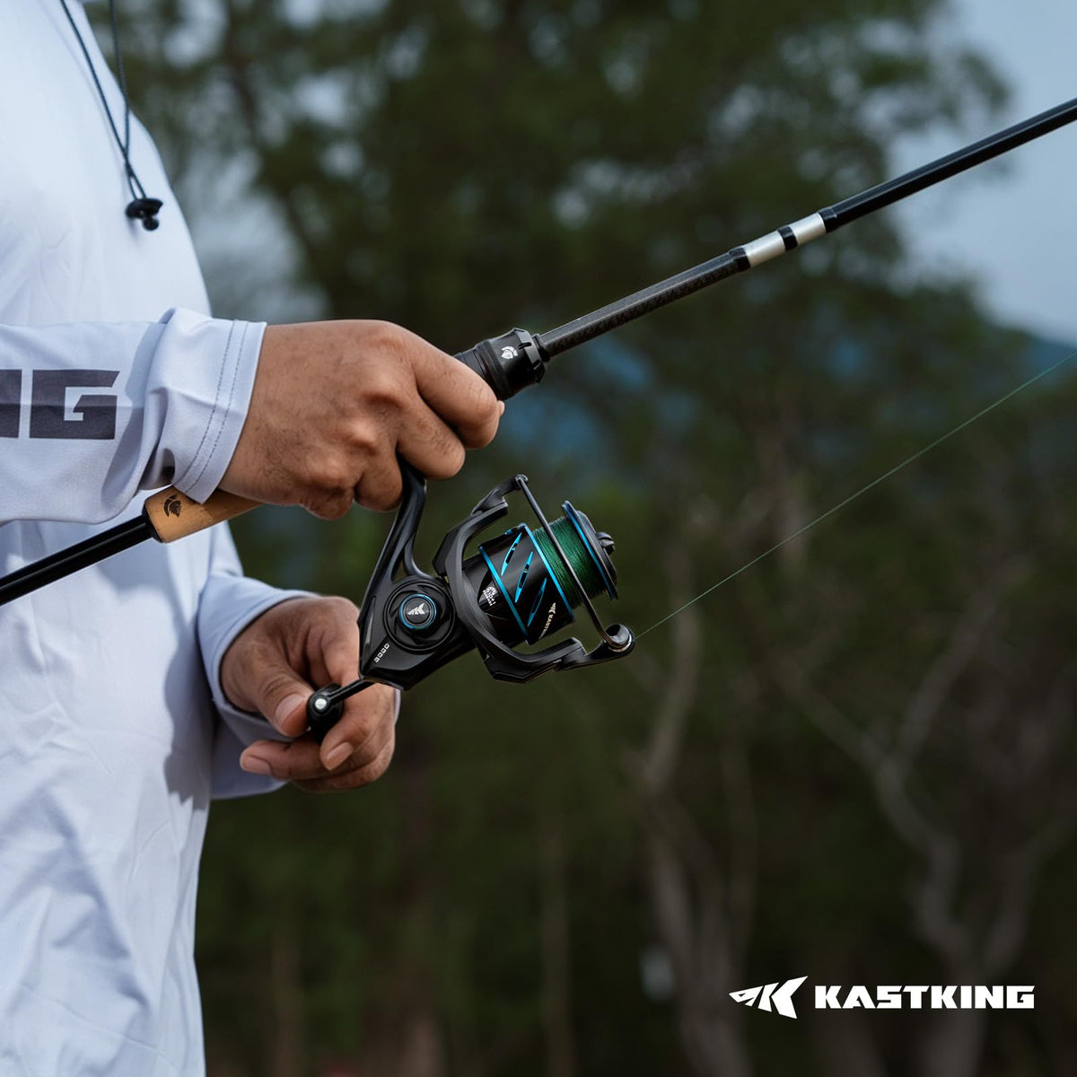 Verus Spinning Fishing Reels (Black / Size:4000)