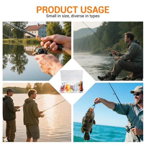 Fishing Lure Kit 99pcs Tackle Box Multi (99pcs)