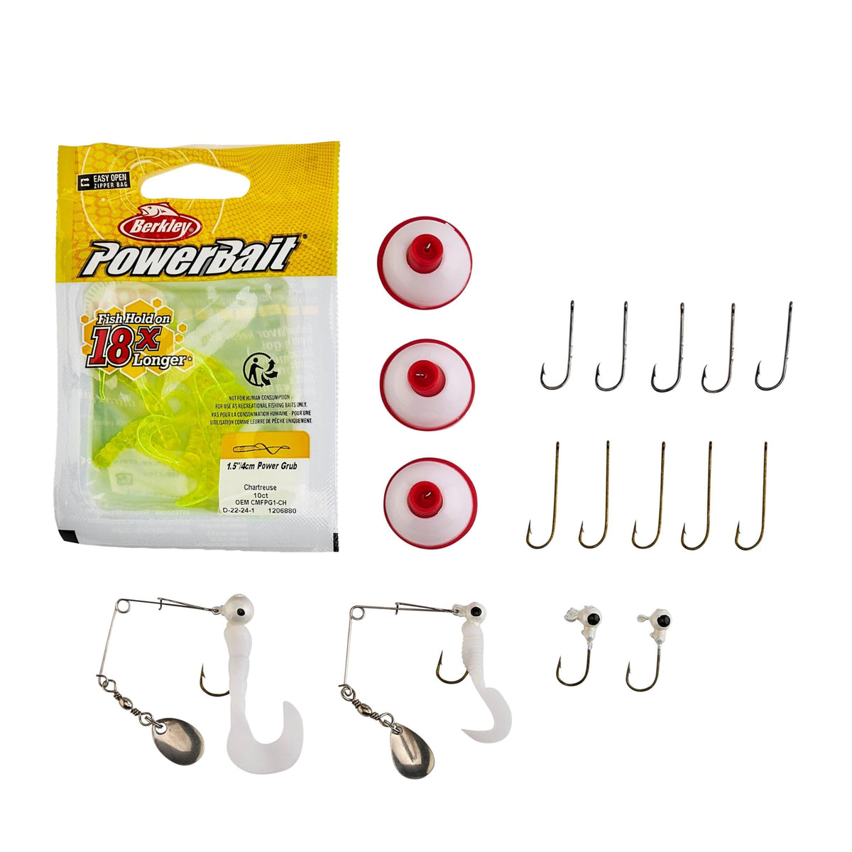 Three Tray Tackle Box Panfish Kit (Panfish)