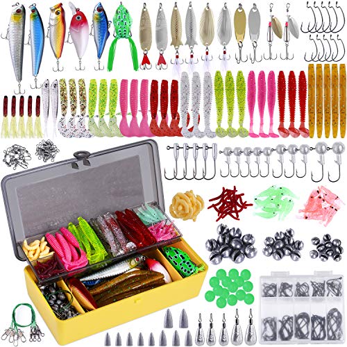 302Pcs Fishing Lures (302Pcs Fishing Lures Kit)