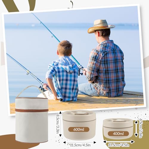 2 Pack Worm Containers for Fishing