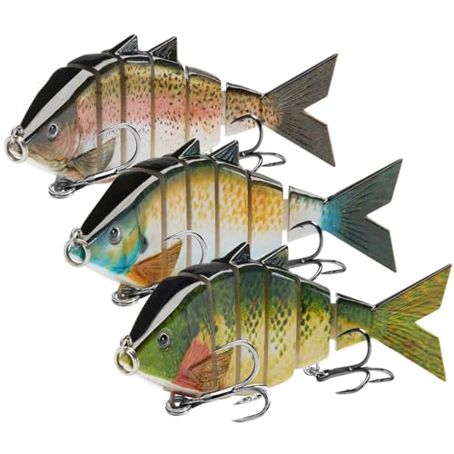 Bone Multi Jointed Swimbait 3