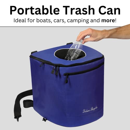 Large Portable Trash Can for Boating and Camping