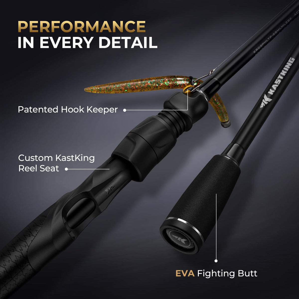 Lethal Phantom Twin (3000 Reel, 7'4" MH Rod (2-Piece + Extra Tip))