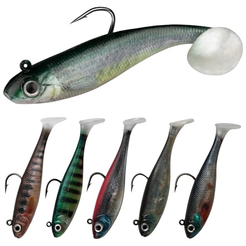 Paddle Tail Swimbait Fishing Lures for Bass Fishing
