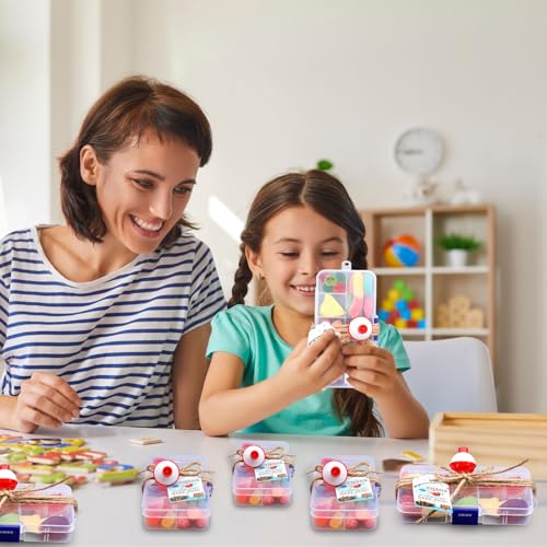 24 Fishing Party Favors Tackle Boxes with Thank You Cards