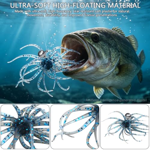 Bass Fishing Lures (A-24PCS mix 2.36in)