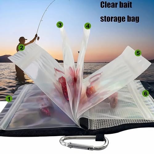 1pc Premium Soft Bait Storage Bag