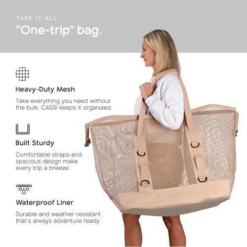 Boat Gear Heavy Duty Outddor CASSI Tote Boat Bag (Sandstone / 170 Liter)