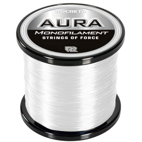 Aura Monofilament Fishing Line (Clear / 15LB（1050YDS）)