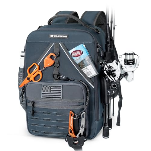 KastMate Fishing Backpack With 2 Rod Holders Water