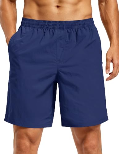 Men's Hiking Fishing Shorts UPF 50+ Quick Dry Lightweight 6" Summer Casual Shorts with Zipper Pockets RoyalBlue (Small / Royalblue)