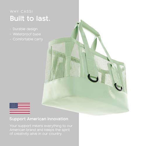 Boat Gear Heavy Duty Outddor CASSI Tote Boat Bag (Sage / 23 Liter)
