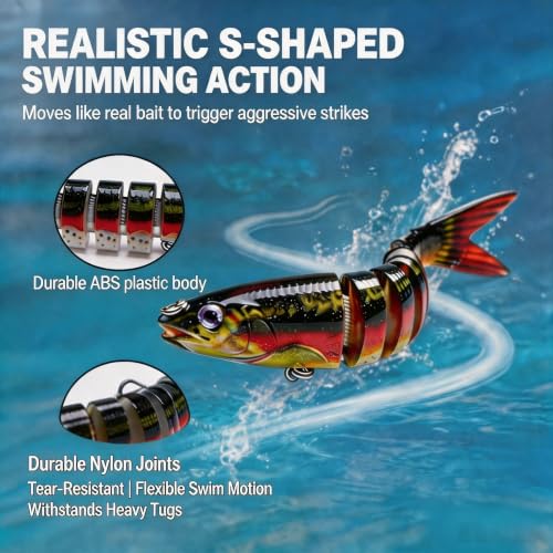 Multi Jointed Swimbait Hard Lure