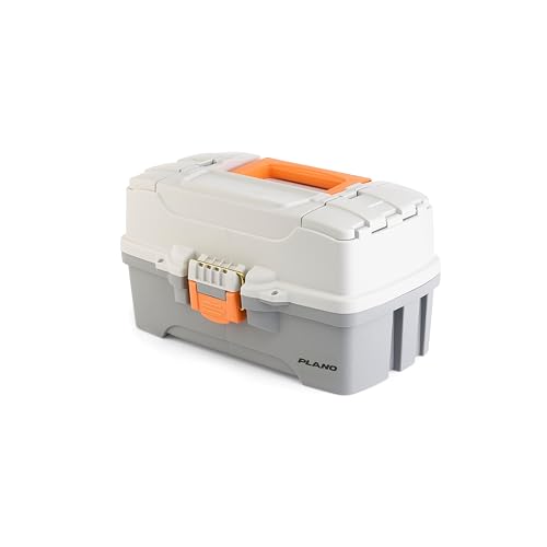 Two Tray Tackle Box (Light Grey/Dark Grey / Two-Tray / Two-Tray)