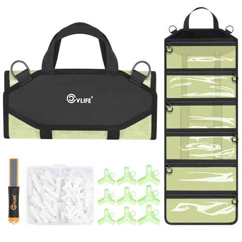 6 Pocket PVC Mesh Fishing Lure Bag