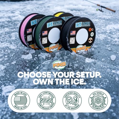 Icetamer Ice Fishing Line (Yellow / 150 Yards)