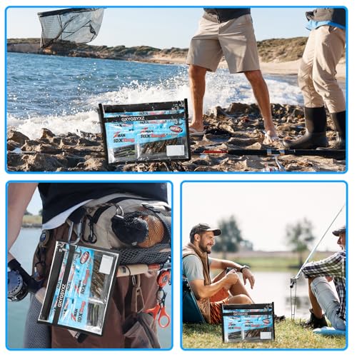 Fishing Gear Storage Bag Bait Storage Sealed Edges Waterproof Protection Durable and Sturdy Large Capacity PVC