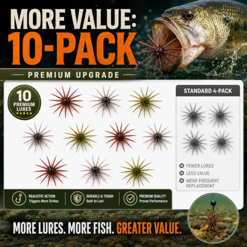 6 10 Pack Sea Urchin Bait