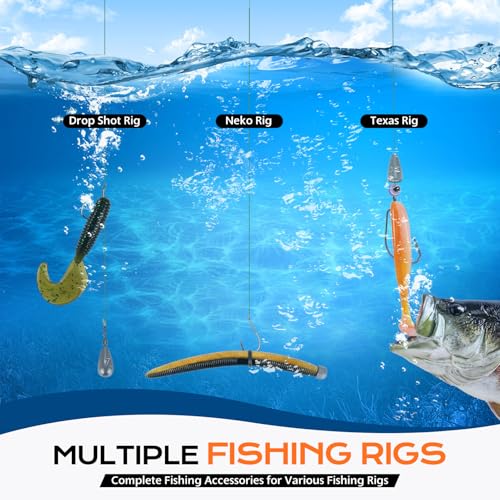 Fishing Gear Accessories Kit (449PCS Fishing Tackle Kit)