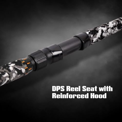 Travel Surf Fishing Rod (Black / Spin/10'6"/3pc)