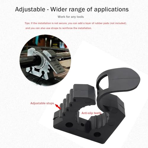Shovel Holder & Tool Mount (Small - 4 Pack)