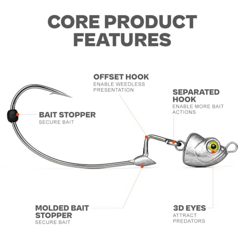 Fish Eye Swimbait Jig Heads
