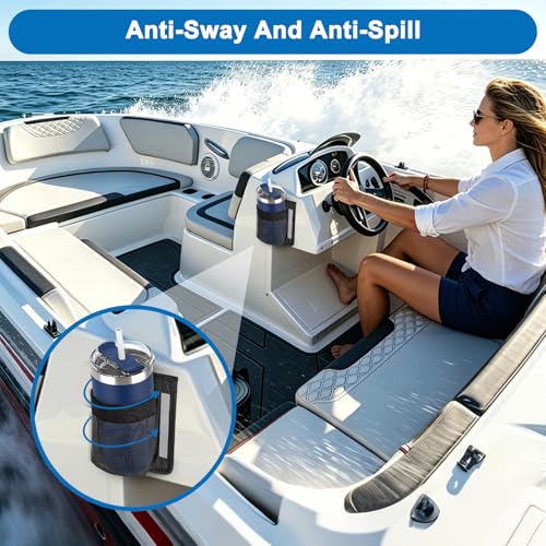 Boat Cup Holder Organizer (black-S)
