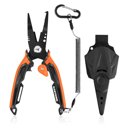 AeroVice 7.5” Fishing Pliers (7.5'' Split Ring Nose)