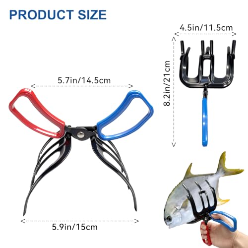 3 Claw Fish Gripper (A- 1PCS 3 Claw)