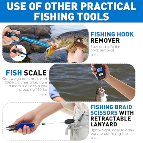 10 Pcs Fishing Tool Kit
