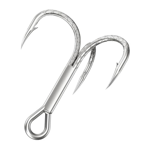Treble Fishing Hooks (2/0)