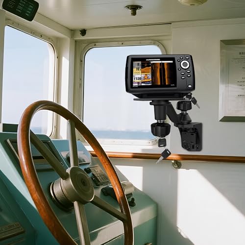 Heavy Duty Fish Finder Mount with Swing Arm