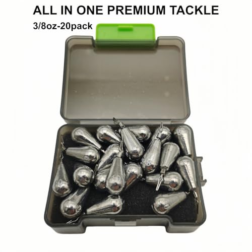 Hard Alloy Drop Shot Weight Kit 3 (3/8oz)