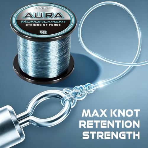 Aura Monofilament Fishing Line (Pale Blue / 60LB（350YDS）)