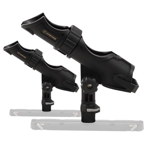 2 Pack Kayak Track Mount Fishing Rod Holder (Track Mount Fishing Rod Holder 2-pack)