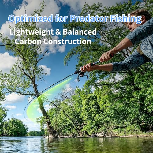 Travel Fishing Rod (BLUE/BLACK / C-Casting6'6'')