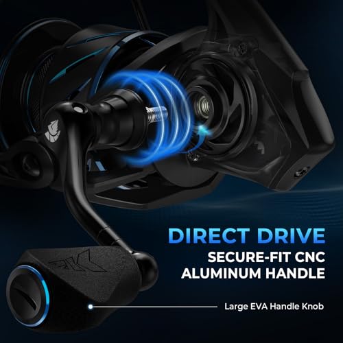 Verus Spinning Fishing Reels with Lightweight Nylitech Body