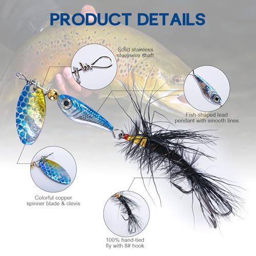 Trout Lures Fishing Spinners