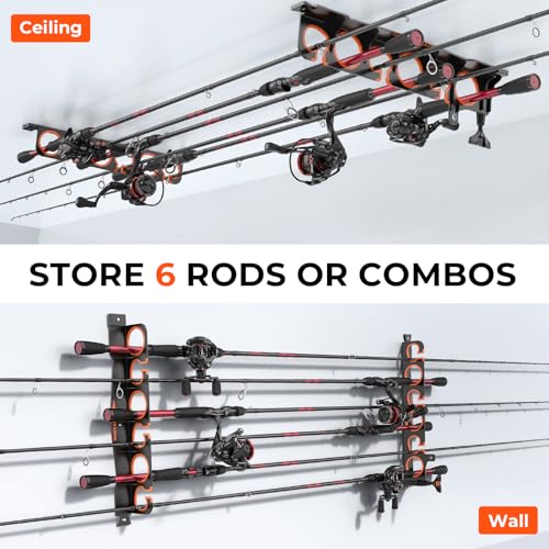 Horizontal Fishing Rod Holder (V6 Upgraded-1 Pack)