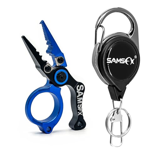 Mini Fishing Pliers with Fly Fishing Zinger Retractor