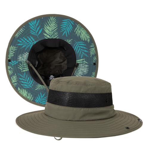 UvCoolix™ Cooling Sweatband Breathable Bucket UPF50+ XL XXL Sun Hat Under Stiff Wide Brim Pattern Boonie Fishing