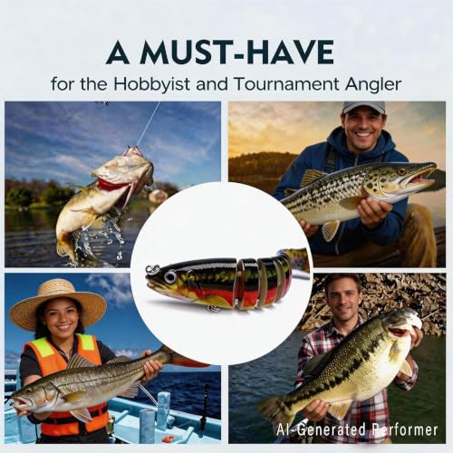 Multi Jointed Swimbait Hard Lure (A2-5.1"-0.7OZ)
