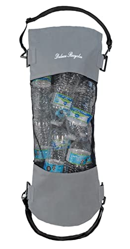 Portable Mesh Trash Bag for Boat (Grey)