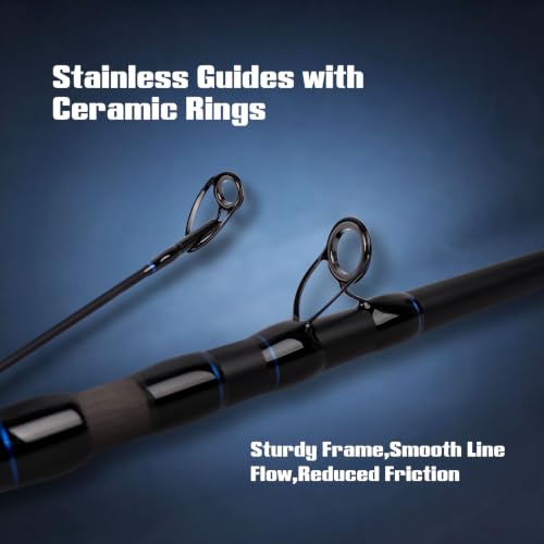 Surf Fishing Rod (Blue / Cast/10'/3pc)