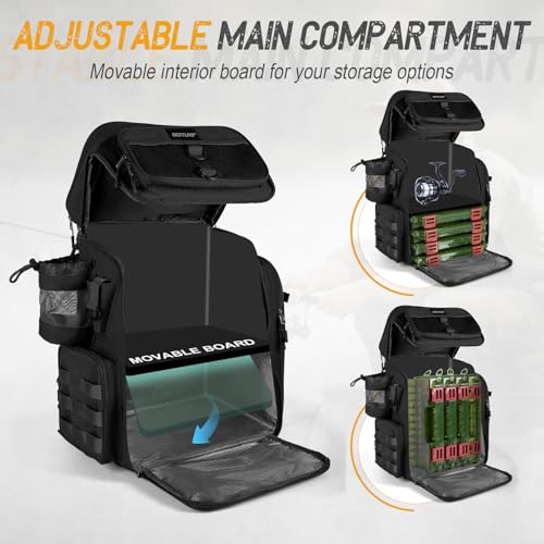 Fishing Backpack with Cooler