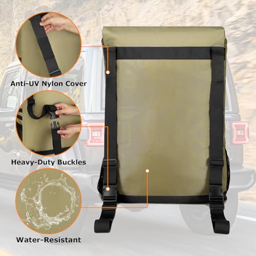 Spare Tire Trash Bag (Khaki)