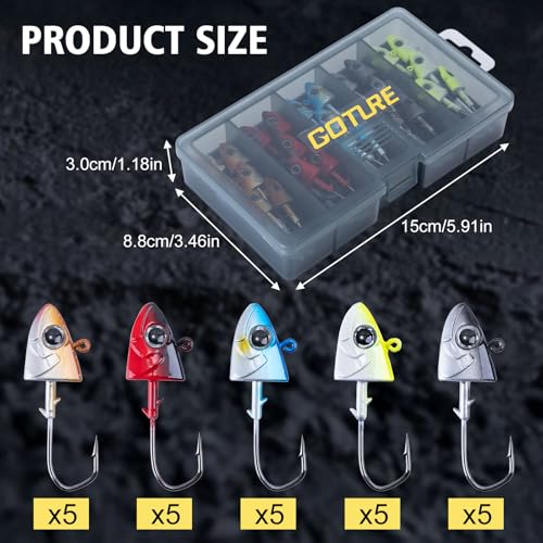 Swimbait Jig Heads (C4:Swimbait Jig Heads / 1/2 oz - 25 pcs)