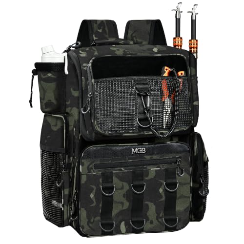 Fishing Backpack (Green+Black)