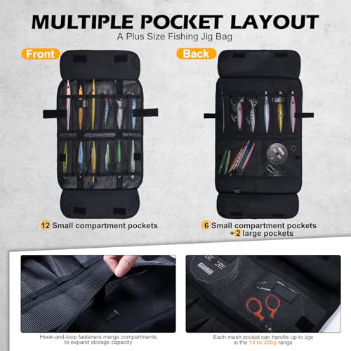 Fishing Jig Bag (B:16.92”x11.81”)